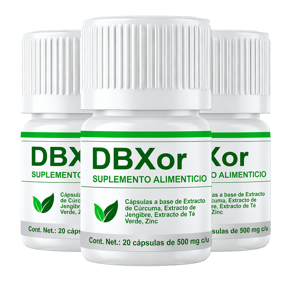 3 frascos de DBXor