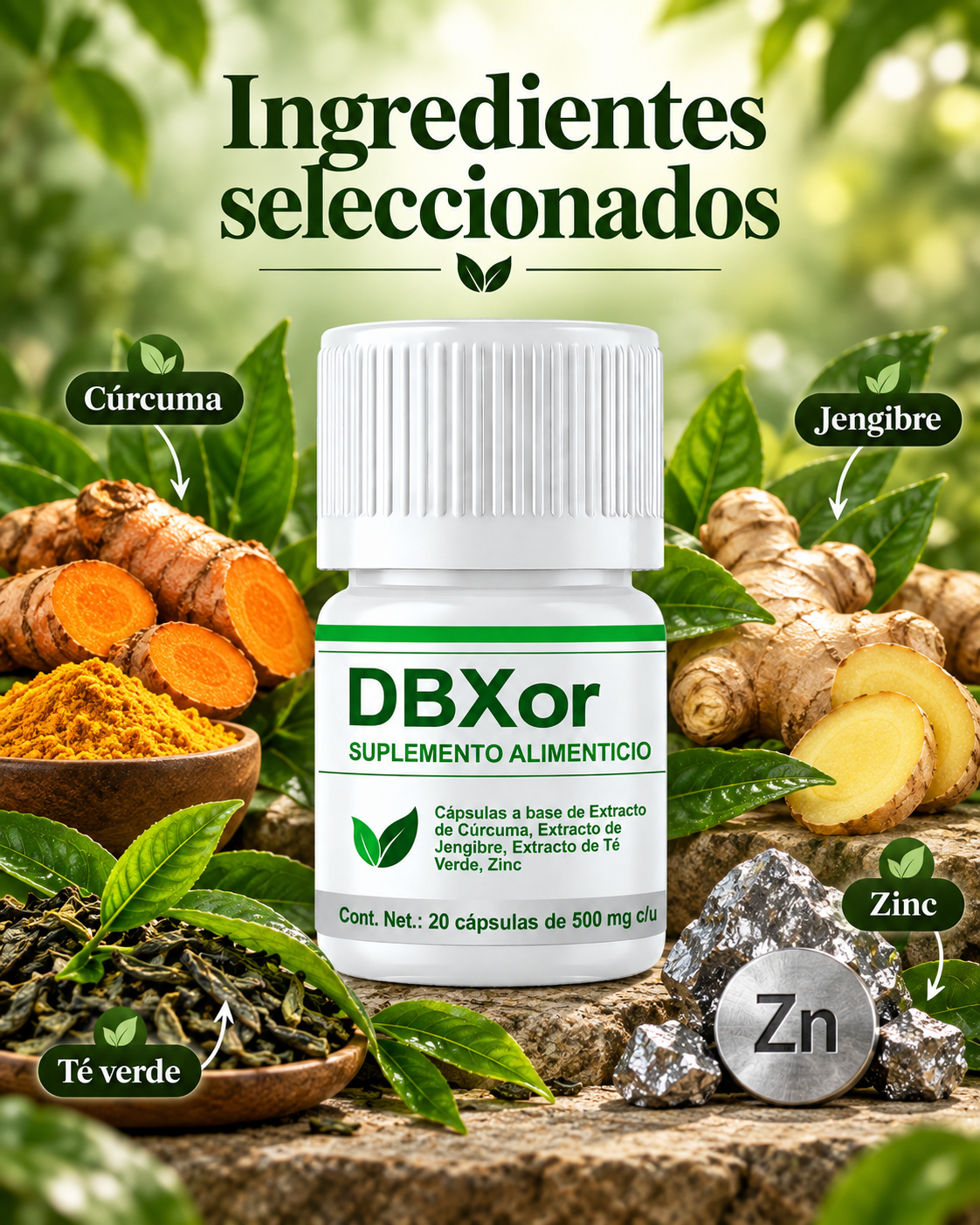 Vista de las cápsulas DBXor 3